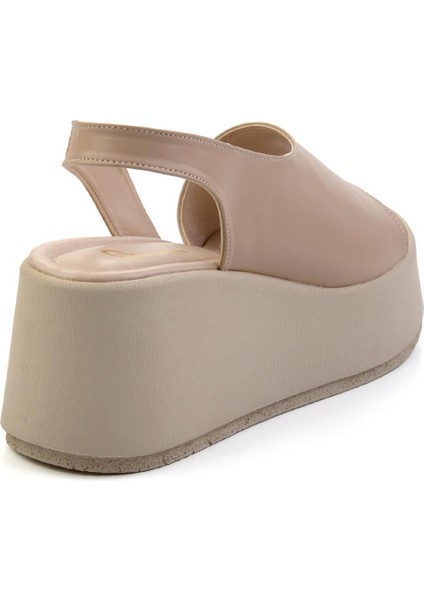 Bej Kadın Sandalet K05154100609 fırsatları