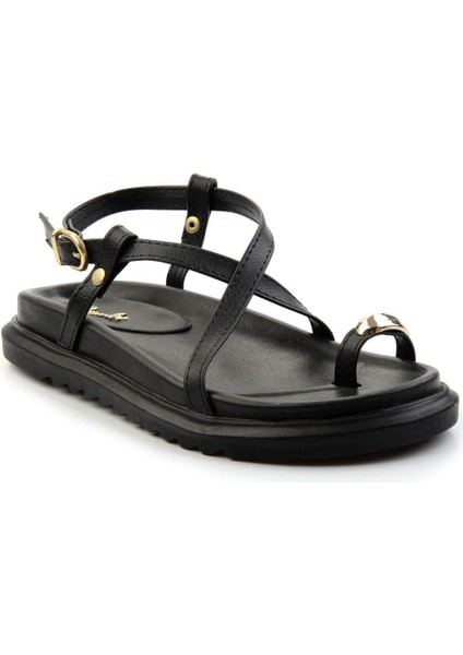 Siyah Kadın Sandalet K05671880209 modelleri