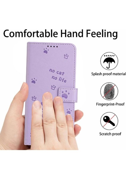 Oppo A80 5g Kart Tutucu Için Flip Case Kickstand Sevimli Kedi Pu Deri (Yurt Dışından) fiyatları