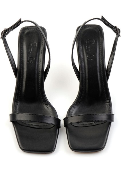 Siyah Kadın Sandalet K05997550209 fiyatları