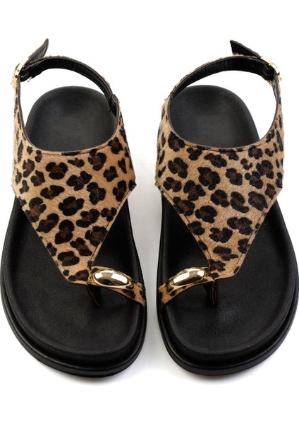 Leopar Kadın Sandalet K05503260104 fiyatları