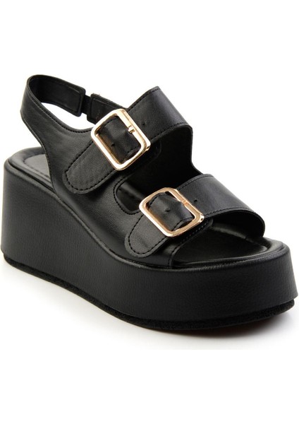 Siyah Kadın Sandalet K05154100509 fiyatları