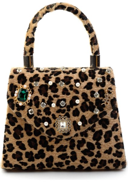 Leopar Kadın El Çantası C06678010004