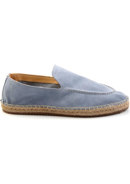 Kot Mavi Leather Erkek Espadril E01558000102