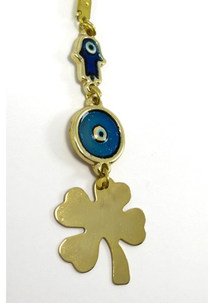 Mineli Nazar Hamse Dört Yapraklı Yonca Araba Dikiz Ayna Süsü, Yeni Araba Hediyesi modelleri