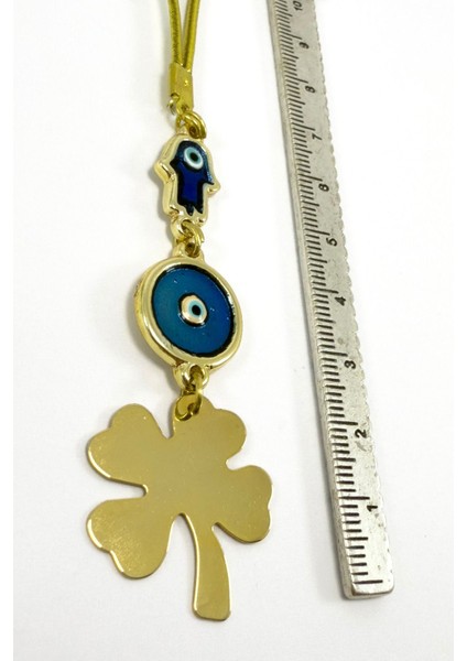 Mineli Nazar Hamse Dört Yapraklı Yonca Araba Dikiz Ayna Süsü, Yeni Araba Hediyesi fırsatları