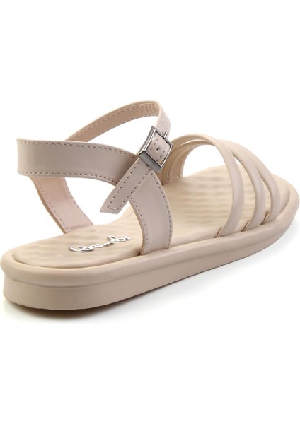 Bej Kadın Sandalet K05257011609 fırsatları