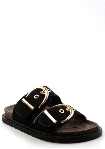 Siyah Kadın Terlik K04688002872 fiyatları