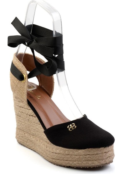 Siyah Kadın Espadril K01874414818 fiyatları