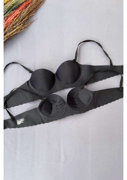 Kadın Push Up Lazer Kesim Sütyen