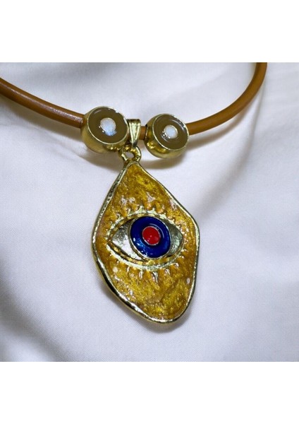Bohem Hardal Nazar Boncuğu Kolye, Özel Tasarım Hediyelik Kolye fırsatları