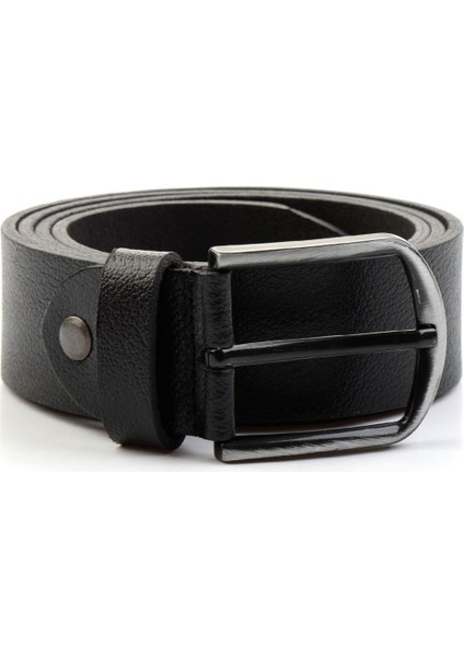 Siyah Leather Erkek Kemer U08657401140
