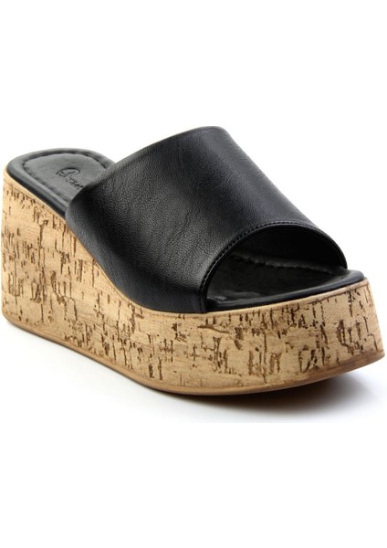 Siyah Kadın Terlik K04936151009 fiyatları