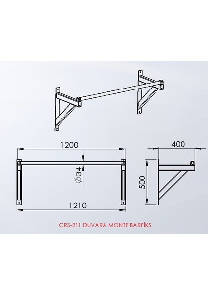 Duvara Monte Barfiks fiyatları