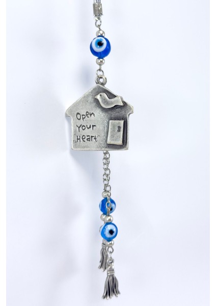 El Yapımı Cam Nazar Boncuklu Metal Eskitme Ev Salkım Nazarlı Araba Dikiz Ayna Süsü fırsatları