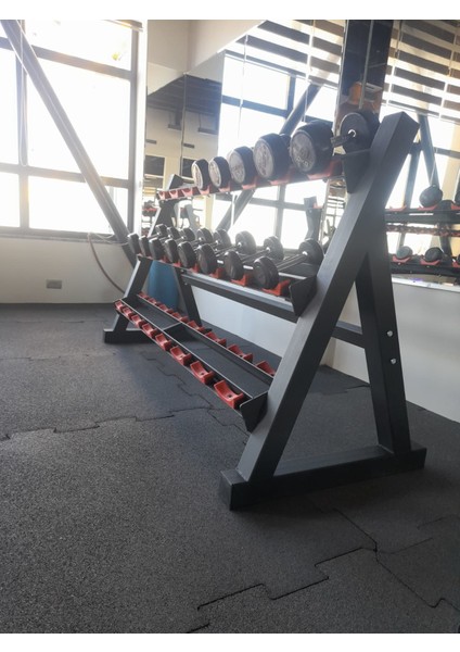 24'lü 3 Katlı Dambıl Standı modelleri