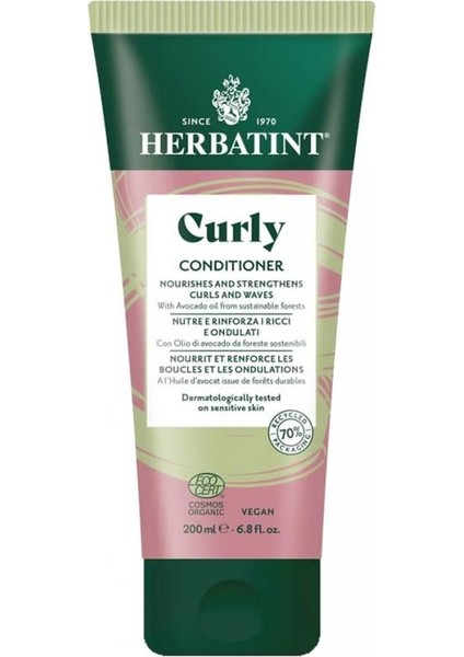 Organic Curly Conditioner 200 ml
