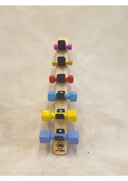 Vinly Dumbel Standı Ahşap fiyatları