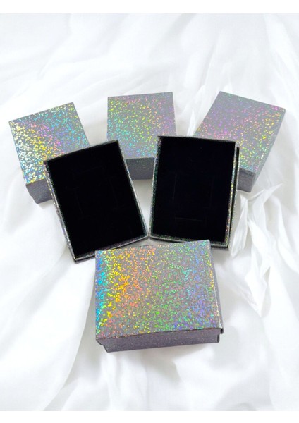 Parlak 6 Lı Süngerli Takı Kutusu, Hediyelik Karton Mini Kutu fiyatları