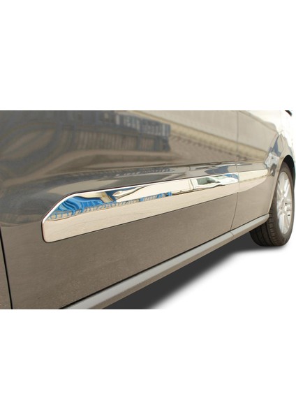 Ford Tourneo Courier 2014> Yan Kapı Çıtası 4 Prç. P.çelik