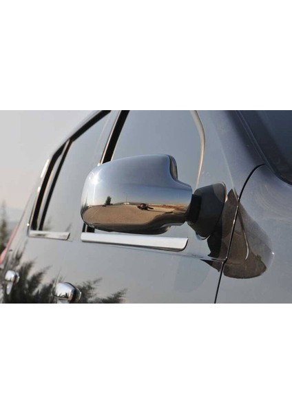 Dacia Sandero Stepway Uyumlu 2012-2020 Ayna Kapağı 2 Parça Abs Krom Kaplama