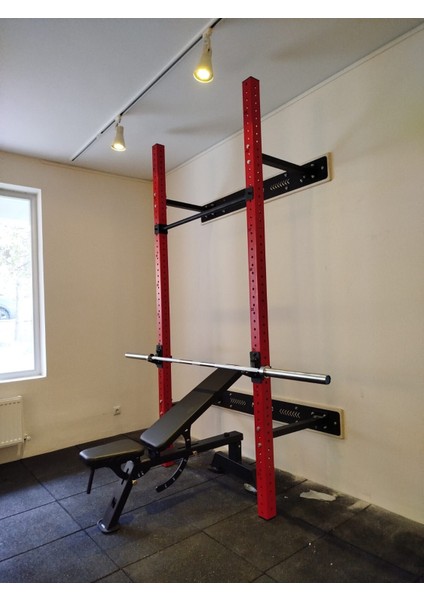 Duvara Monte Katlanır Squat Istasyonu