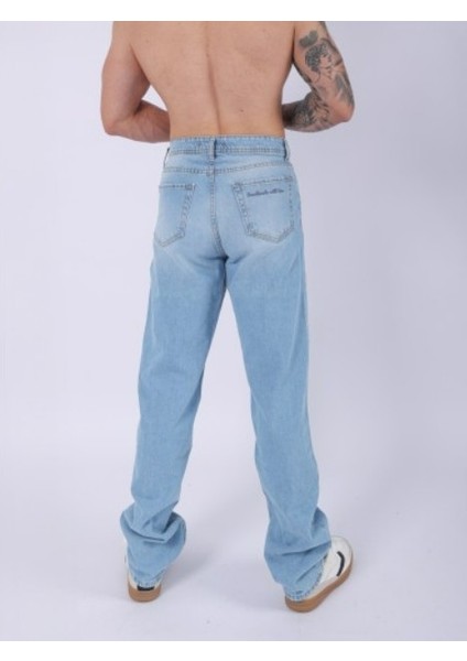 Baggy Erkek Mavi Kot Pantolon modelleri