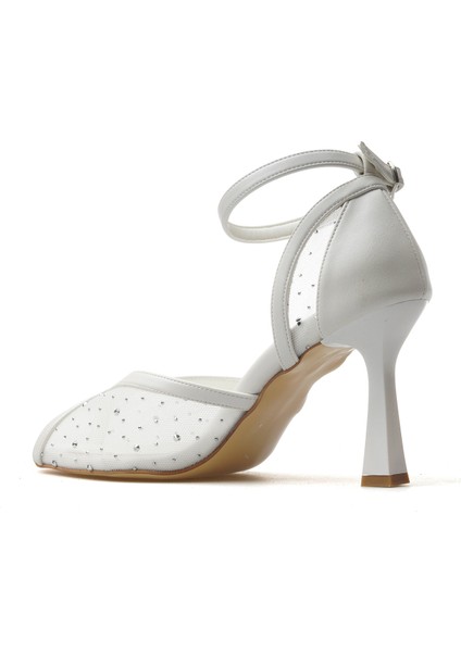 Kadın Taş Detaylı Ince Topuklu Ayakkabı 25Y YKŞK-8506 Z modelleri