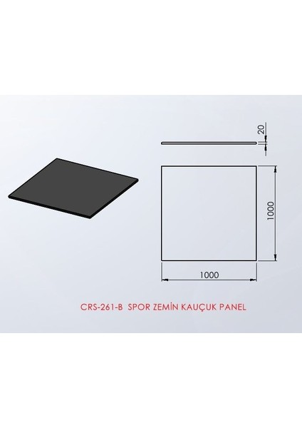 Spor Zemin Kauçuk Panel modelleri