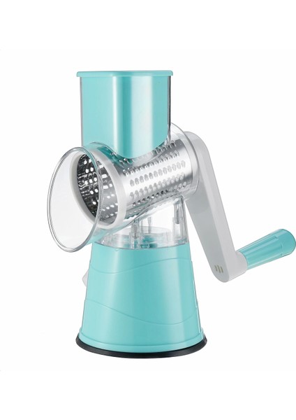 Tutma Kollu Çevirmeli Pratik Rulo Rende Drum Grater (336336)