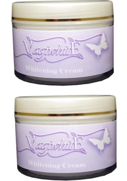 Vagiwhite Kadınlar Için Vaj.ina Beyazlatıcı Krem 100 ml 2 Adet