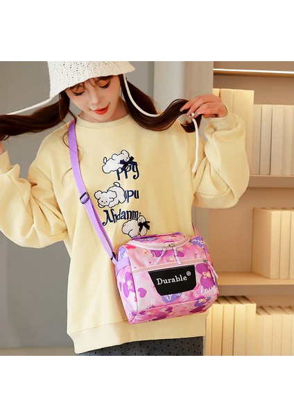 2 Parçalı Set Büyük Kapasiteli Ortaokul Öğrencisi Okul Çantası Öğle Yemeği Çantası (Yurt Dışından) fırsatları