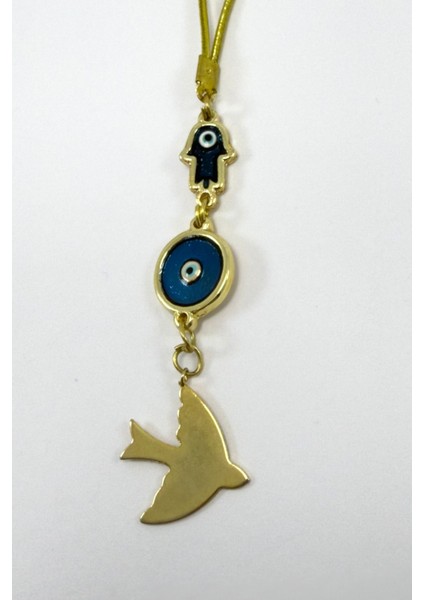 Mineli Nazar Hamse Kuş Araba Dikiz Ayna Süsü, Yeni Araba Hediyesi fiyatları