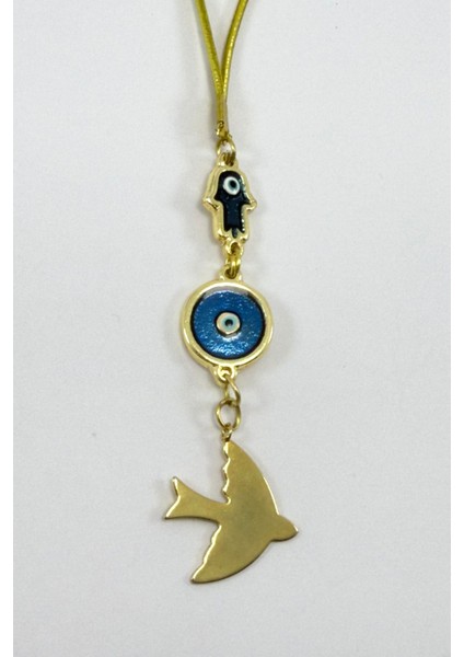 Mineli Nazar Hamse Kuş Araba Dikiz Ayna Süsü, Yeni Araba Hediyesi modelleri