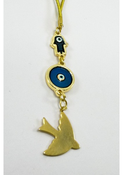 Mineli Nazar Hamse Kuş Araba Dikiz Ayna Süsü, Yeni Araba Hediyesi indirimleri