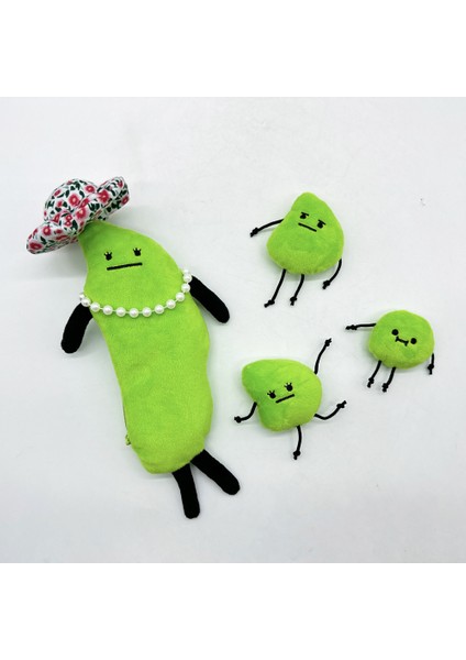 Edamame Aile Peluş Gizli Tatil Bezelye Bebek (Yurt Dışından)