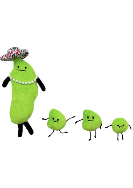 Edamame Aile Peluş Gizli Tatil Bezelye Bebek (Yurt Dışından)