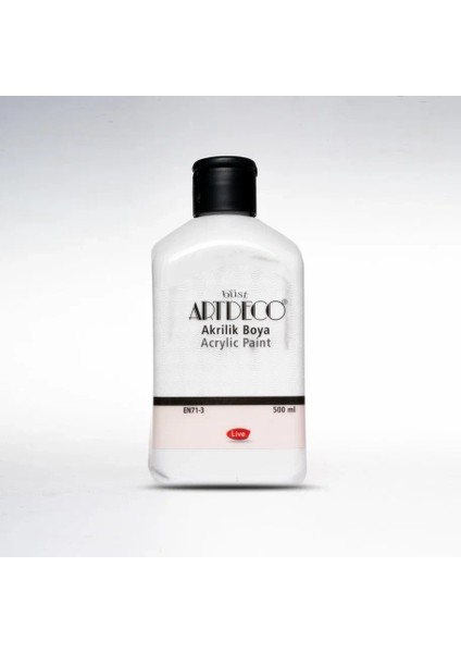 Akrilik Ahşap Boyası 500 ml 3008 Koton Beyaz