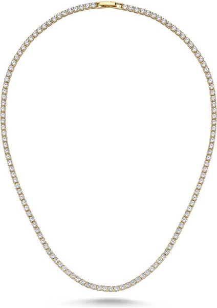 3mm 14K Rengi Su Yolu Kolye