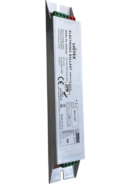 20W Elektronik Balast