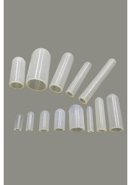 Silikon Maskeleme Şapkası 5.66MM(İÇ Çap)X 8.76MM(DIŞ ÇAP)X55.00MM(UZUNLUK)