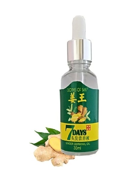Zencefil Yağı Saç Serumu 30 ml - 7days Gingerger Hair Growth Loss Treatment Serum 30 ml