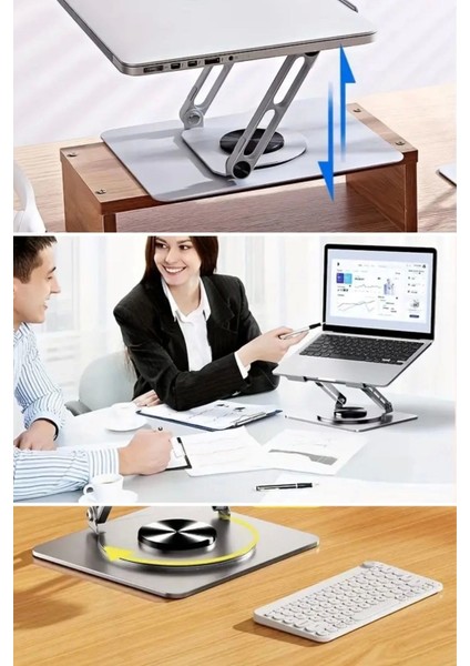 360 Derece Dönebilen Hava Aldıran Laptop Standı fırsatları