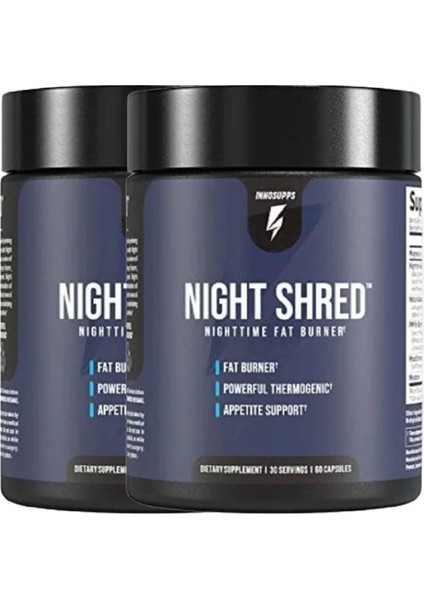 Innosupps 2li Adet Night Shred Nighttime Fatburner TVIPOF-92-4:0376 60 Caps