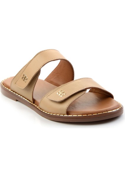 Nude Leather Kadın Terlik K04073102003 fiyatları