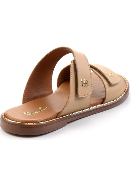 Nude Leather Kadın Terlik K04073102003 modelleri