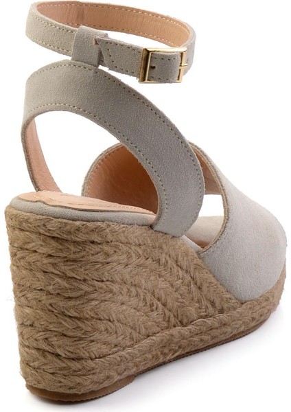 Bej Leather Kadın Sandalet K05718071101 modelleri