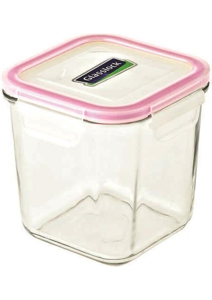 Kare Cam Saklama Kabı 900 Ml D-Mcsd092
