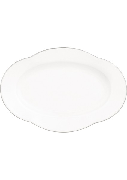 Perle 6 Kişilik 28 Parça Yemek Takımı - Beyaz/silver