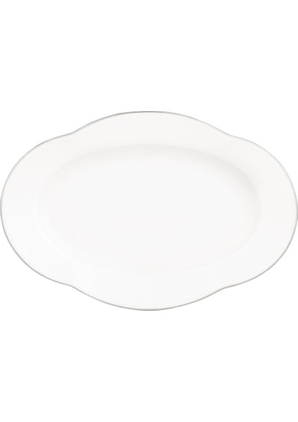Perle 6 Kişilik 28 Parça Yemek Takımı - Beyaz/silver